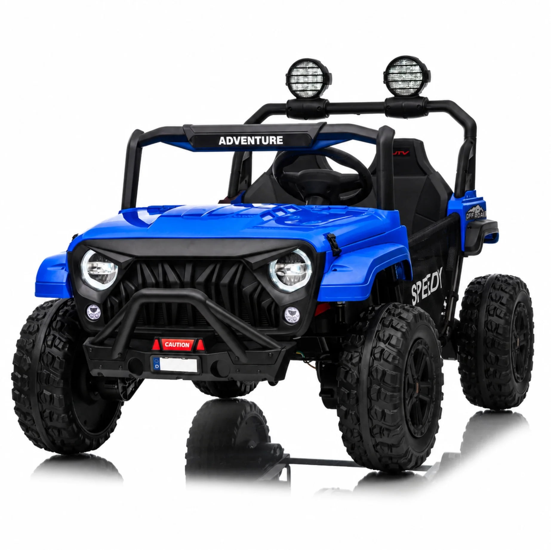 VOLTZ TOYS 24V 2 Seater Electric UTV Ride-On Car for Kids – Remote Control Jeep Style Buggy