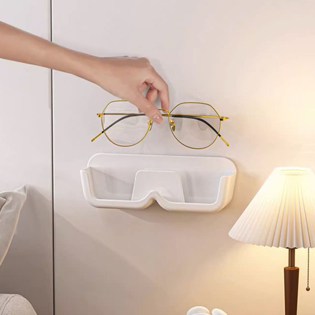 Wall Mounted Glasses Organizer Sunglass Display Showcase Cabinet Storage Box