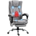 thumbnail image 1 of Vinsetto Executive Office Chair 6 Point Vibration Massage Desk Chair, 1 of 10