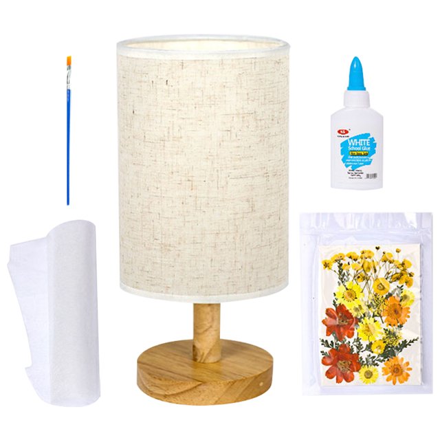 Shisuyan Lampe de Table pour Table de Chevet de Chambre Bois 1 Ensemble