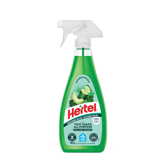 Hertel Disinfectant All Purpose Cleaner, Cucumber melon, 700ml