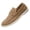 Beige, variant on Men's Loafers, Slip on Loafers for Men, Casual Lightweight Loafers, British Style Comfortable Driving Shoes for Outdoor Daily Wear