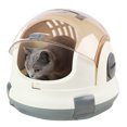 thumbnail image 1 of Cage de Transport pour Chat Portable et Respirante, Sac de Transport pour Animal avec Coussin et Tapis, 1 of 10