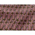 thumbnail image 4 of oneOone Viscose Jersey Fabric Leaves & Floral Block Decor Fabric Printed BTY 60 Inch Wide, 4 of 4