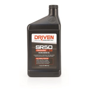 Driven Racing Oil/ Joe Gibbs 05206 Oil SR50 SAE 20W-50; Conventional; 1 Quart Bottle; Single