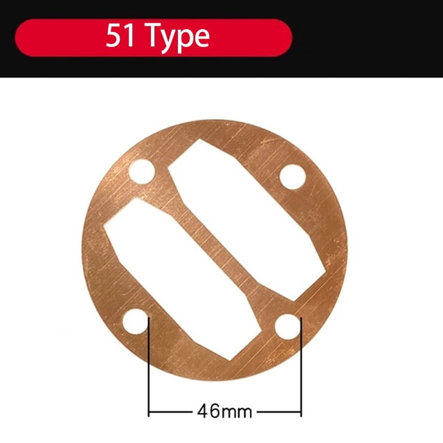 Lefu Air Compressor Cylinder Head Base Valve Plate Gaskets Washers Copper Pad 51 65