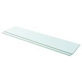 thumbnail image 1 of vidaXL Shelves 2 pcs Panel Glass Clear 110x25 cm, 1 of 2