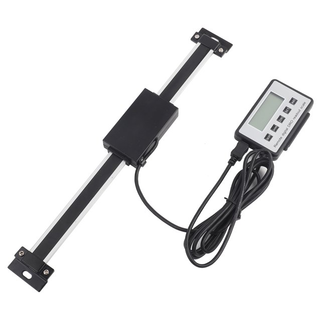 LCD Readout Linear Scale Kit, 0-200mm Digital Readout Kit, Aluminum Alloy Digital Digital Readout DRO Remote For Lathes Milling Machines