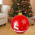 thumbnail image 3 of Big HolidayParty Decorations,60CM Outdoor Christmas Inflatable Decorated Ball Giant Christmas Inflatable Ball Christmas Tree Decorations, 3 of 5