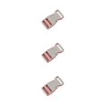 thumbnail image 3 of maskred 10pack/lot Versatile Release Buckle Strap For Various Buckle Applications Multi-Color ABS Clasp Belt Buckles Hook Buckle golden yellow 3Set, 3 of 6
