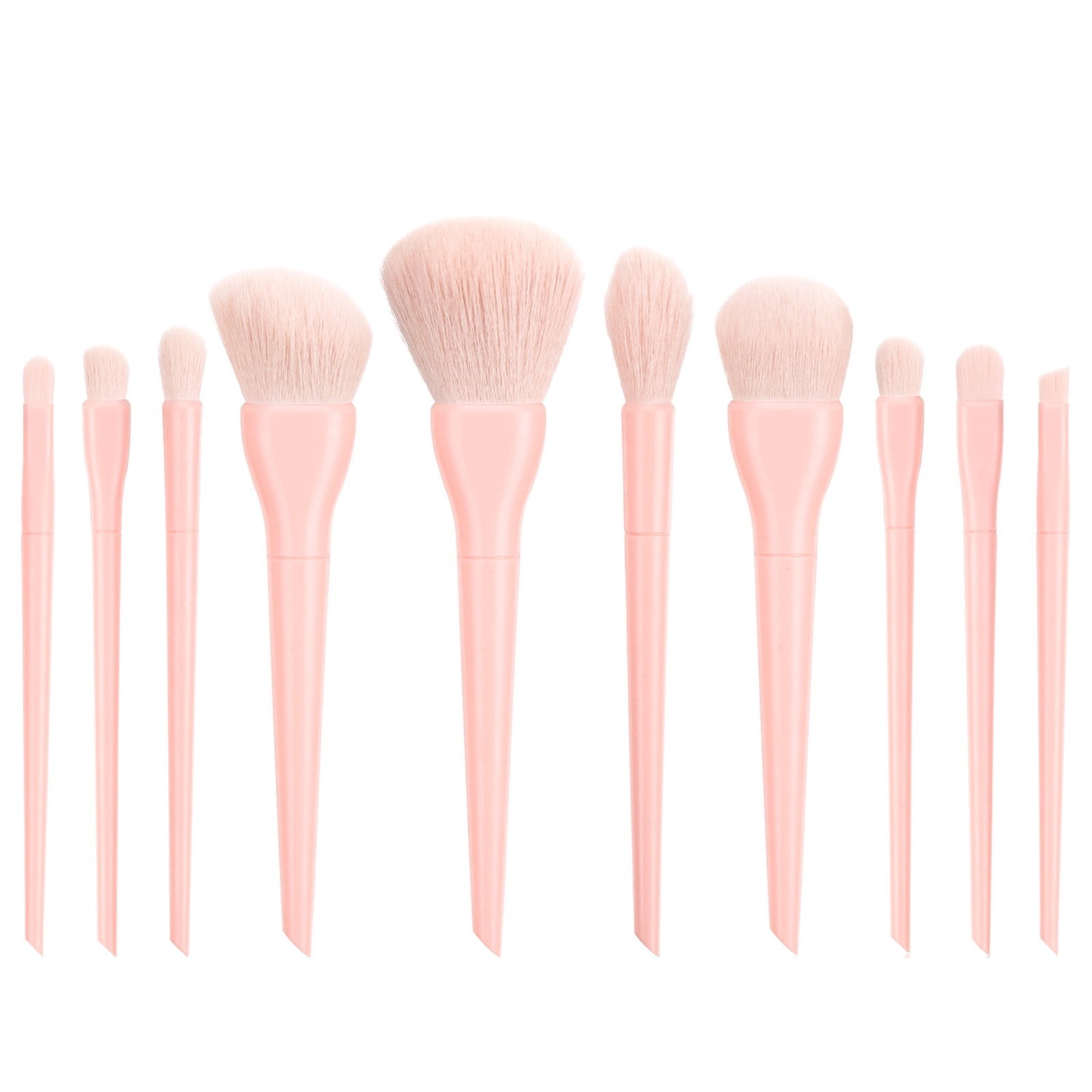 Make Up Foundation Eyebrow Eyeliner Blush Cosmetic Concealer Brushes 10PCS