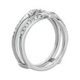 thumbnail image 4 of 0.20 Carat Excellent Round Cut Real Diamond New Design Eternity Band for Wedding Solid 18K White Gold Size 11, 4 of 7