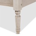 thumbnail image 4 of Baxton Studio Colette Mid-Century Wood Platform King Bed in White Oak, 4 of 9