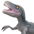 thumbnail image 3 of Adventure Force Large 20 inch Soft Raptor Dinosaur Action Figure, Blue, Designed for Ages 3 and up, 3 of 6