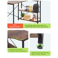 thumbnail image 4 of Computer Desk Office Desk Gaming Desk Extra Large 47”x 28.7" Black Modern Student Study Table PC Simple Executive Table Workstation for Small Space, 4 of 6