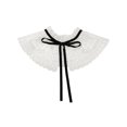 thumbnail image 1 of INSPIRE CHIC Detachable Fake Collar, Neck Ruff Mini Cape Choker False Dickey Collar for Blouse White-4, 1 of 5