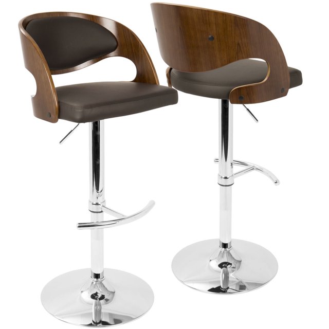 Tabouret de bar moderne milieu-du-siècle Pino, de LumiSource