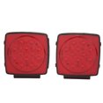 thumbnail image 3 of LED Square Trailer Light,Pair LED Square Lights Trailer Tail Brake Light VLED Trailer Light Leading Edge Technology, 3 of 14