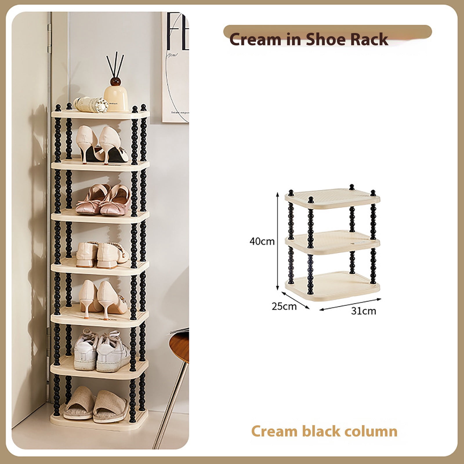 Dvkptbk Shoe Rack Household Entrance Small Shoe Rack Multi-Layer Space Saving Artifact Storage Rack Dormitory Storage Shoe Cabinet Shoe Rack