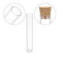 thumbnail image 3 of Unique Bargains 16x100mm Plastic Round Base Test Tubes with Cork Stoppers 50 Pack, 3 of 5