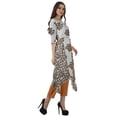 thumbnail image 3 of Moomaya Ensemble Tunique Indienne Haut et Pantalon Manches 3/4 Imprimé Kurta Kurti de Designer pour Femmes, 3 of 6