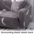 thumbnail image 3 of Sofa Cushion Cover All-inclusive Printed Elastic Couch Slipcover Furniture Protector Snowflake 3 Person, 3 of 9