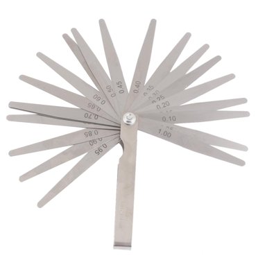 1 set of feeler gauge of Feeler Valves measu tool 0.05 -