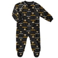thumbnail image 1 of Outerstuff Newborn Pittsburgh Penguins All Over Print Raglan Sleeper, 1 of 2