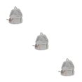 thumbnail image 1 of Ruiboury Unisex Backpack With Adjustable Straps And Stylish Durable Cloth School Backpack School Bag Book Bag Comfortable grey 3Set, 1 of 6