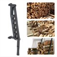 thumbnail image 2 of Kindling Splitter for Wood, Wall Mounted Log Splitter Manual Log Splitter in Carbon Steel Hand Log Splitter for Camping, 2 of 7