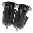 thumbnail image 3 of koolsoo Pair Aluminum Handlebar Grips Handle Bar Plugs - Black, 3 of 9
