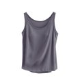 thumbnail image 1 of Yuyuzo Camisoles de Pyjama pour Femmes Été Sans Manches Col Rond T-Shirts Basiques Coupe Ample Camisoles Confortables, 1 of 7