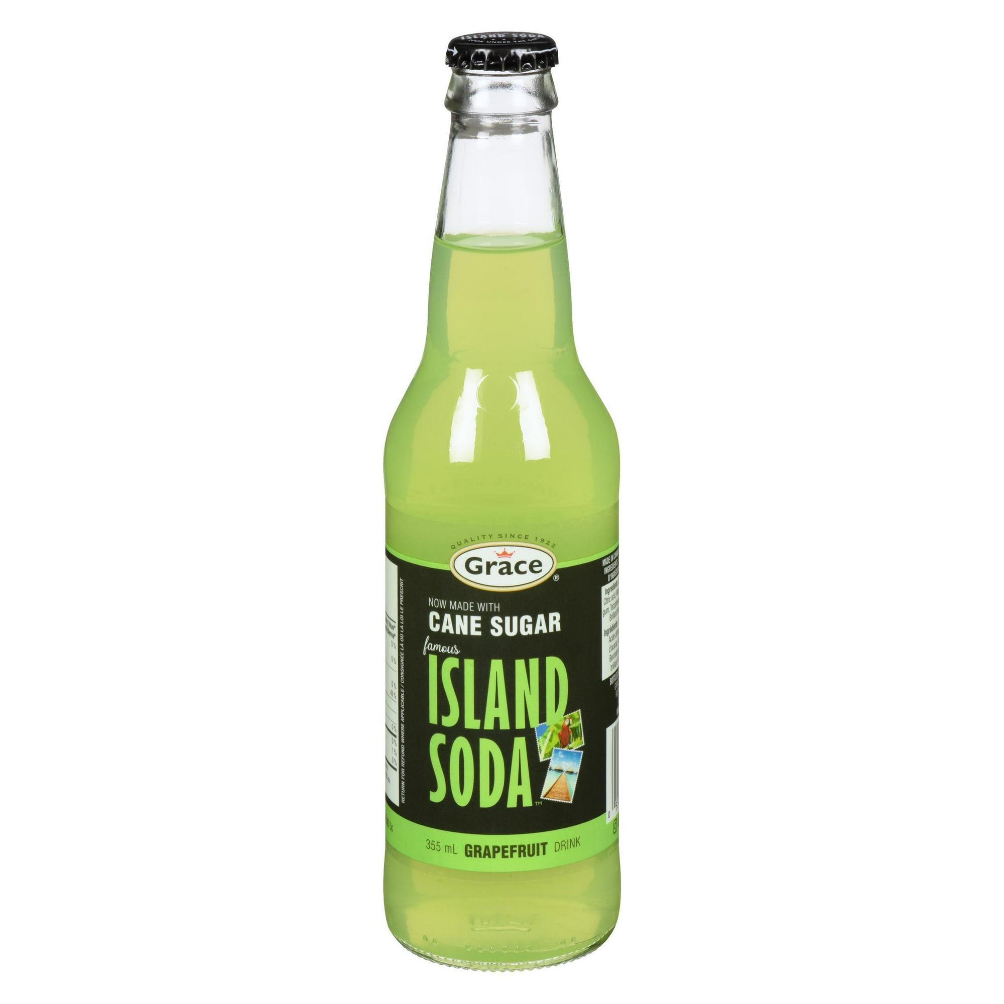 Boisson au pamplemousse Famous Island Soda de Grace