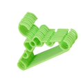 thumbnail image 3 of wps 5Pcs/set Baby Clothes Plastic Hangers Long Lasting Clothes Hangers Set Infant Toddler Shirt Drying Rack Yellow, 3 of 9