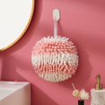 thumbnail image 2 of Bovemsi Daily Deals Clearance, Cleaning Balls Absorbent Hanging Hand Towel For Kitchen & Bathroom Reusable Absorbent Hanging Hand Towel Quick Dry Plush Towel Soft Fuzzy Hand Towel, 2 of 9