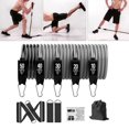 thumbnail image 3 of Resistance Bands Set Pull up Assistance Bands Elastic for Strength Training 150lbs 11Pcs Set, 3 of 8