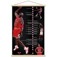 thumbnail image 1 of Michael Jordan - Timeline Wall Poster, 22.375" x 34" Framed, 1 of 4