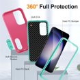 thumbnail image 4 of for Samsung Galaxy S25 5G Case, Samsung Galaxy S25 5G Phone Case with Built in Kickstand, Shockproof/Dustproof/Drop Proof Heavy Duty Military-Grade Rugged Protective Cover for Samsung Galaxy S25 5G, 4 of 8