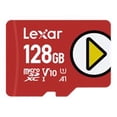 thumbnail image 1 of Lexar PLAY - Flash memory card - 128 GB - A1 / Video Class V10 / UHS-I U1 / Class10 - microSDXC UHS-I, 1 of 2