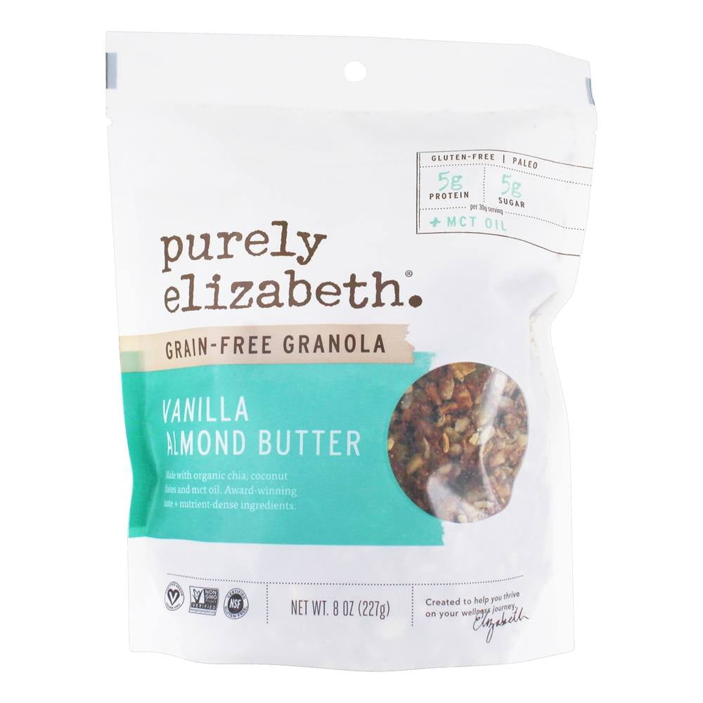 Purely Elizabeth - Grain-Free Granola + MCT Oil Vanilla Almond Butter - 8 oz.