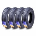 thumbnail image 1 of Grand Ride Set 4 Free Country Trailer Tires ST185/80R13 8 Ply/Load Range D Steel Belted Radial w/Featured Scuff Guard 11135, 1 of 1