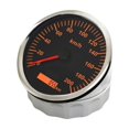 thumbnail image 2 of Compteur de Vitesse GPS Universel 110mm 0-200km/h pour Voiture avec Rétroéclairage Rouge et Jaune 12V/24V, Haute Précision, 2 of 7