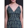 thumbnail image 4 of Bimba Block Printed Women Long Maxi BeachDressStrappy Summer Resort Wear-X-Large, 4 of 5