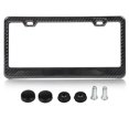 thumbnail image 2 of License Plate Frame Bracket,License Plate Frame Carbon License Plate Holder License Plate Frame Holder Enhanced Features, 2 of 14