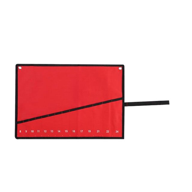 relayinert Outil Pratique Retrousser la Poche pour le Stockage de Clé Robuste Portable Durable Rouge14 pack 1Set