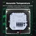 thumbnail image 4 of WiFi Smart Thermostat Temperature Controller for Water Heating LCD Display Touch Screen Week Programmable App Control Underfloor Heating Thermostats for Home Office School Hotel, 4 of 7
