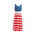 thumbnail image 1 of Robe d'Été Décontractée Vêtements de Printemps et d'Été Fête de l'Indépendance Drapeau Mère et Fille Robe Décontractée à Rayures, 1 of 9