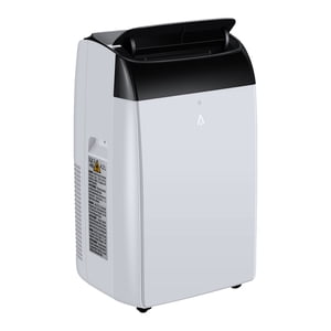 Portatif Air Conditionneurs, 12,000 BTU 3-In-1 AC Unités, refroidissement jusqu'à 550 Fq, Portable AC Unités avec LCD Affichage, télécommande, 24h Heureur, blanc