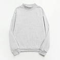thumbnail image 2 of Jamicy Chandails en Molleton pour Adolescentes 2025 Nouvelle Mode Décontractée Chandails en Molleton Surdimensionnés Col Rond Manches Longues Pull Tops 2025 Mode Automne Vêtements Légers Tees, 2 of 8