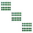 thumbnail image 2 of relayinert 24pcs/set Wide Application Wedding Party Home Decor Durable And Reliable green 3Set, 2 of 6